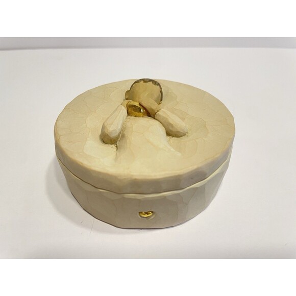 Willow Tree "Heart Of Gold" 2005 Trinket Box Susan Lordi Demdaco - Picture 2 of 9